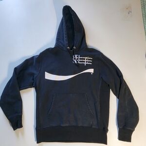 Champion x Coca Cola Hoodie Adult Large Black Reverse Weave Hooded Sweatshirt